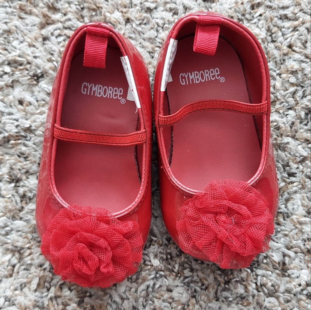 Gymboree Red Kids Shoes Size 4